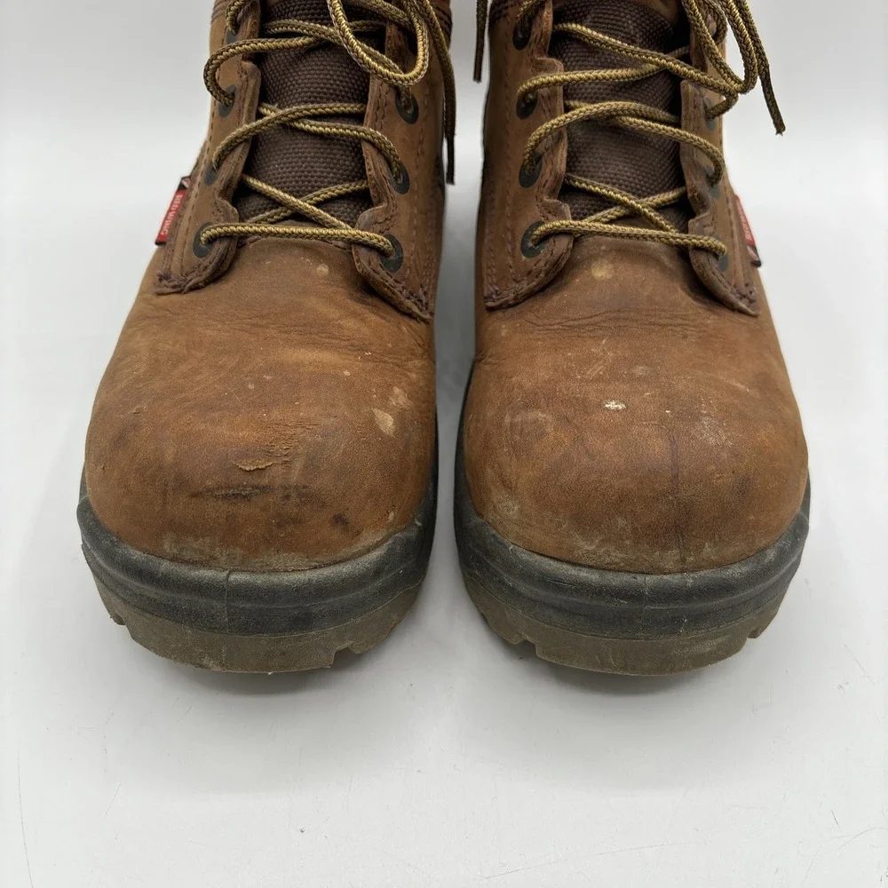 RED WING Boots 2241 COMPOSITE TOE STATIC DISAPATIVE Men's‎ Size 6 D Brown
